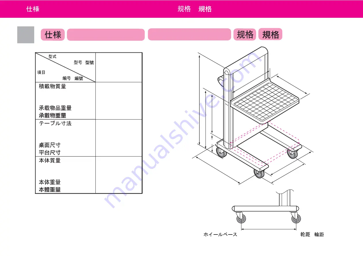 Daifuku LEVEL CART LVC-04C5 Скачать руководство пользователя страница 21