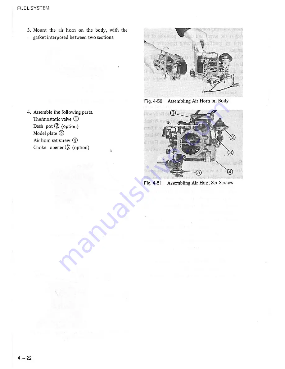 Daihatsu CB-20 Workshop Manual Download Page 107