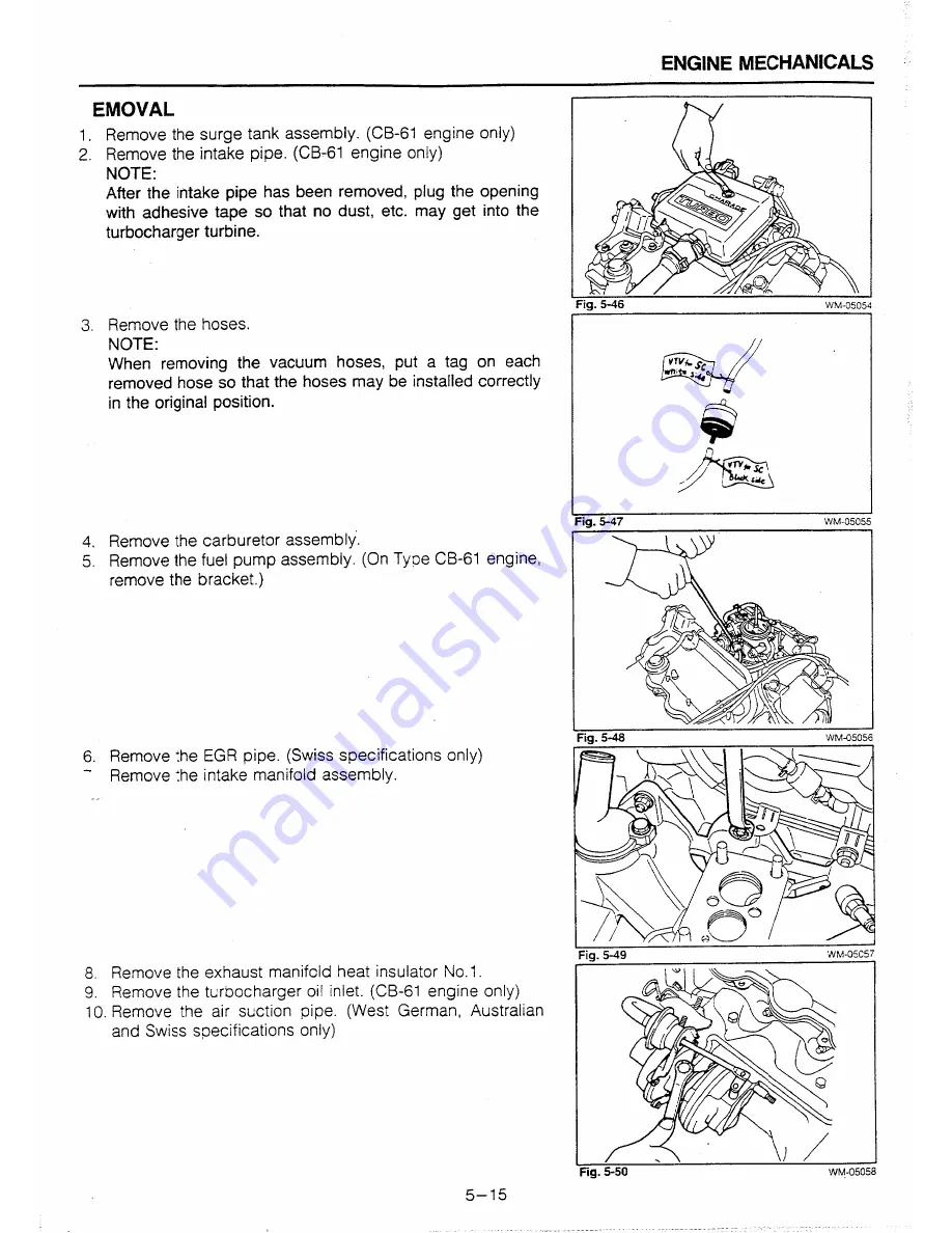 Daihatsu CB-23 Workshop Manual Download Page 83