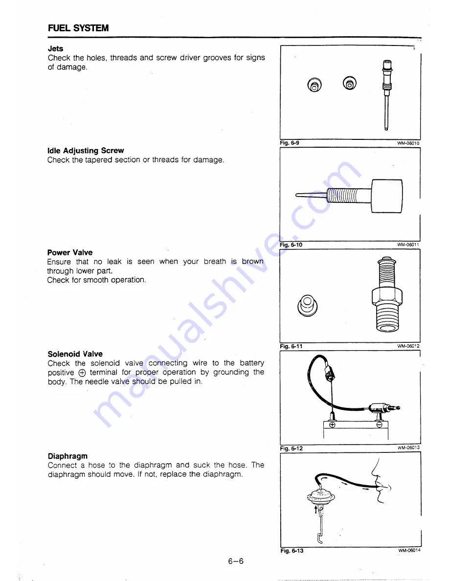 Daihatsu CB-23 Workshop Manual Download Page 170