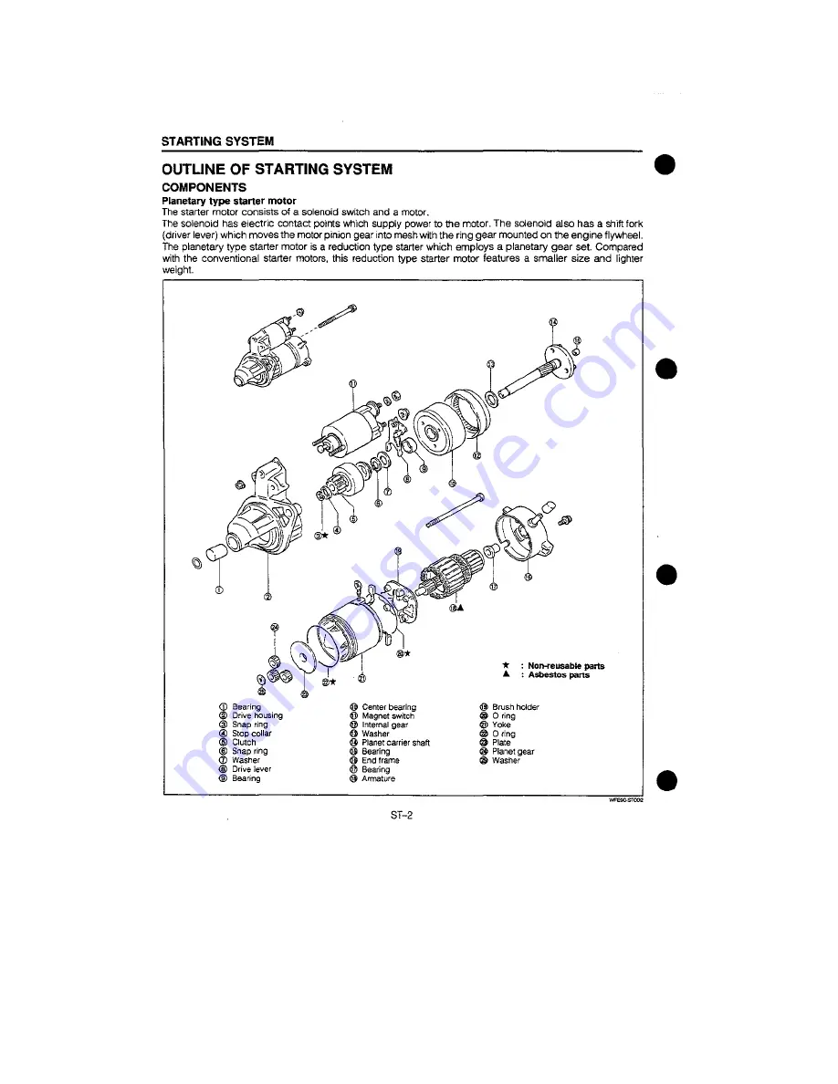 Daihatsu F300 Service Manual Download Page 3