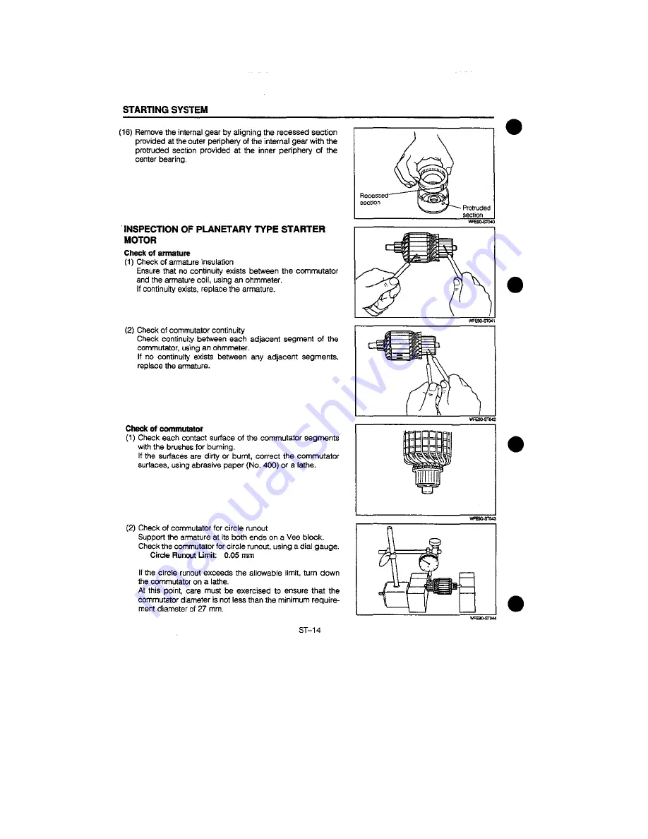 Daihatsu F300 Service Manual Download Page 15