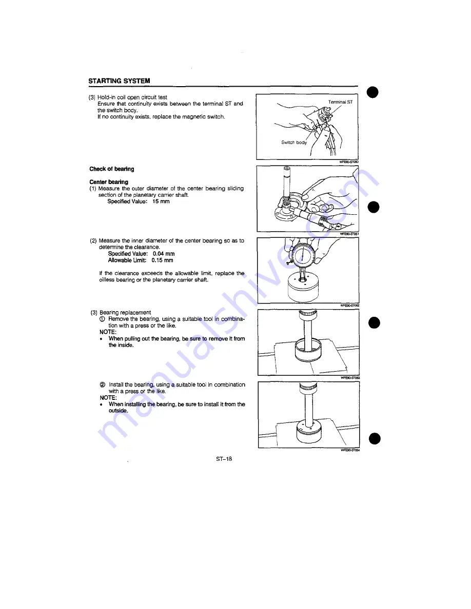 Daihatsu F300 Service Manual Download Page 19