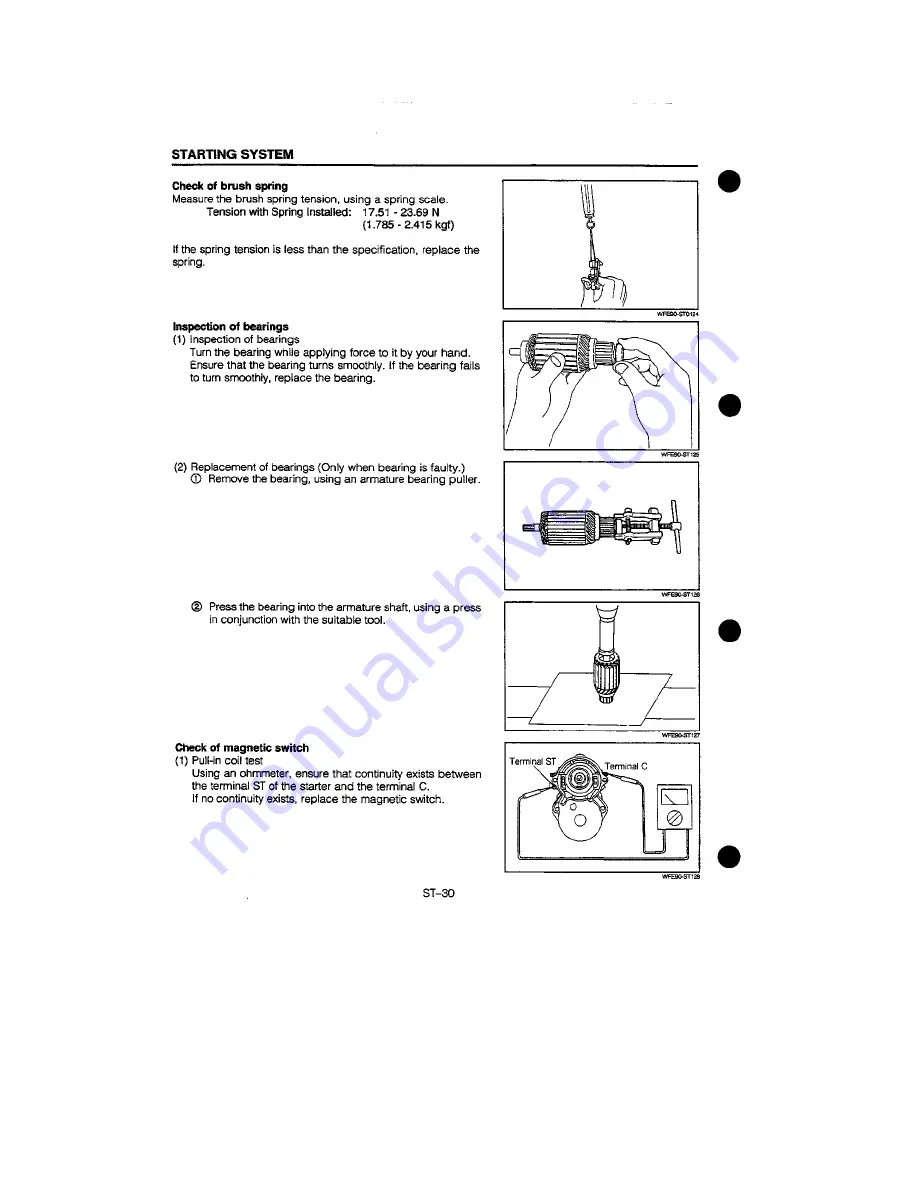 Daihatsu F300 Service Manual Download Page 31