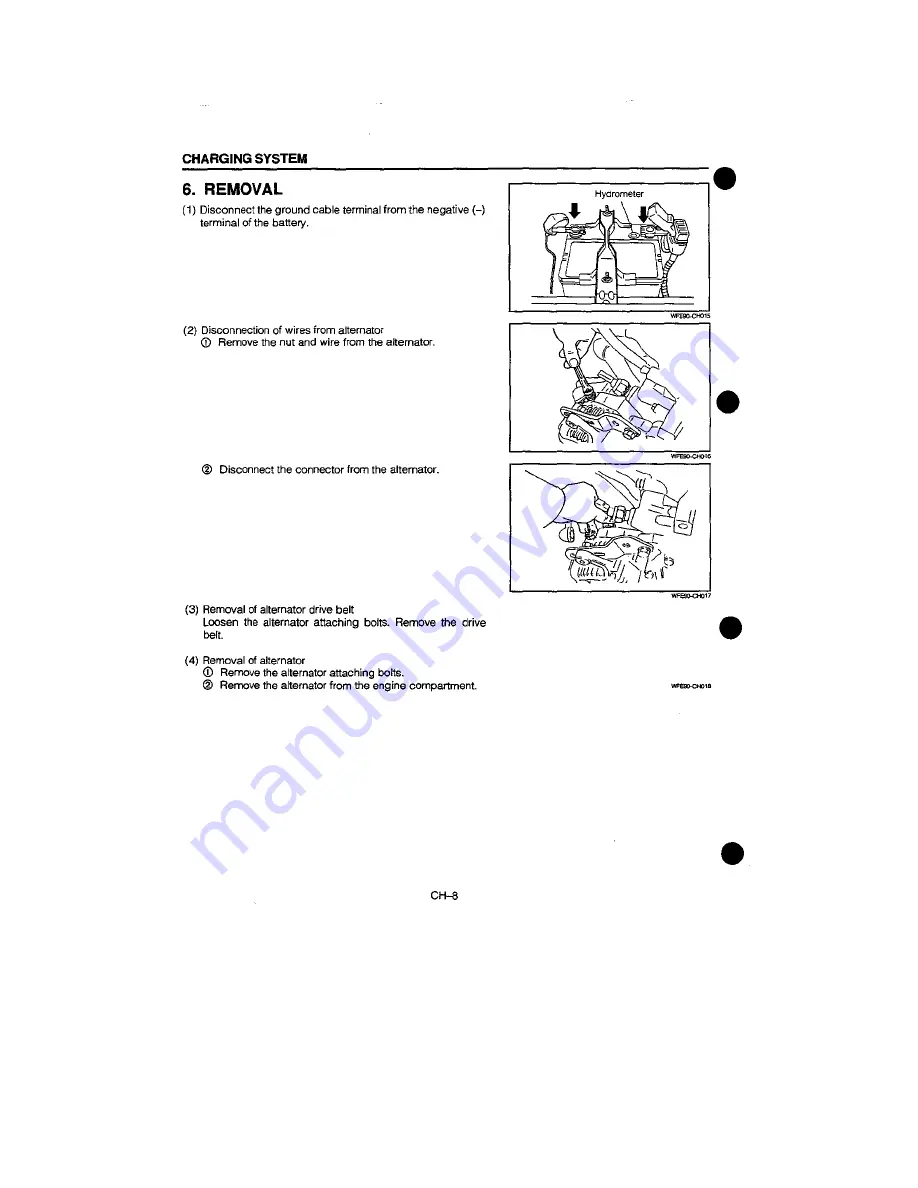 Daihatsu F300 Service Manual Download Page 42