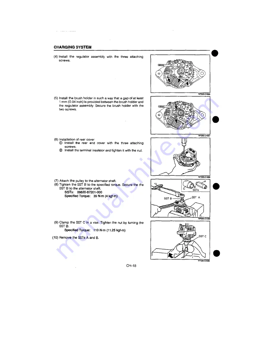 Daihatsu F300 Service Manual Download Page 52