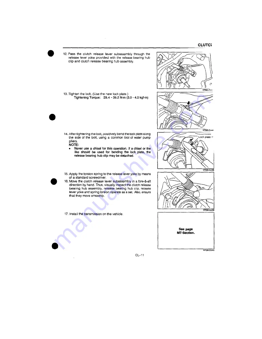 Daihatsu F300 Service Manual Download Page 66