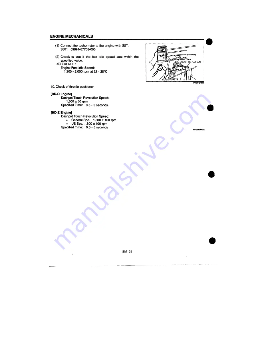 Daihatsu F300 Service Manual Download Page 1165