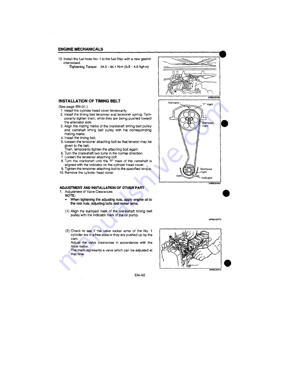 Daihatsu F300 Service Manual Download Page 1233