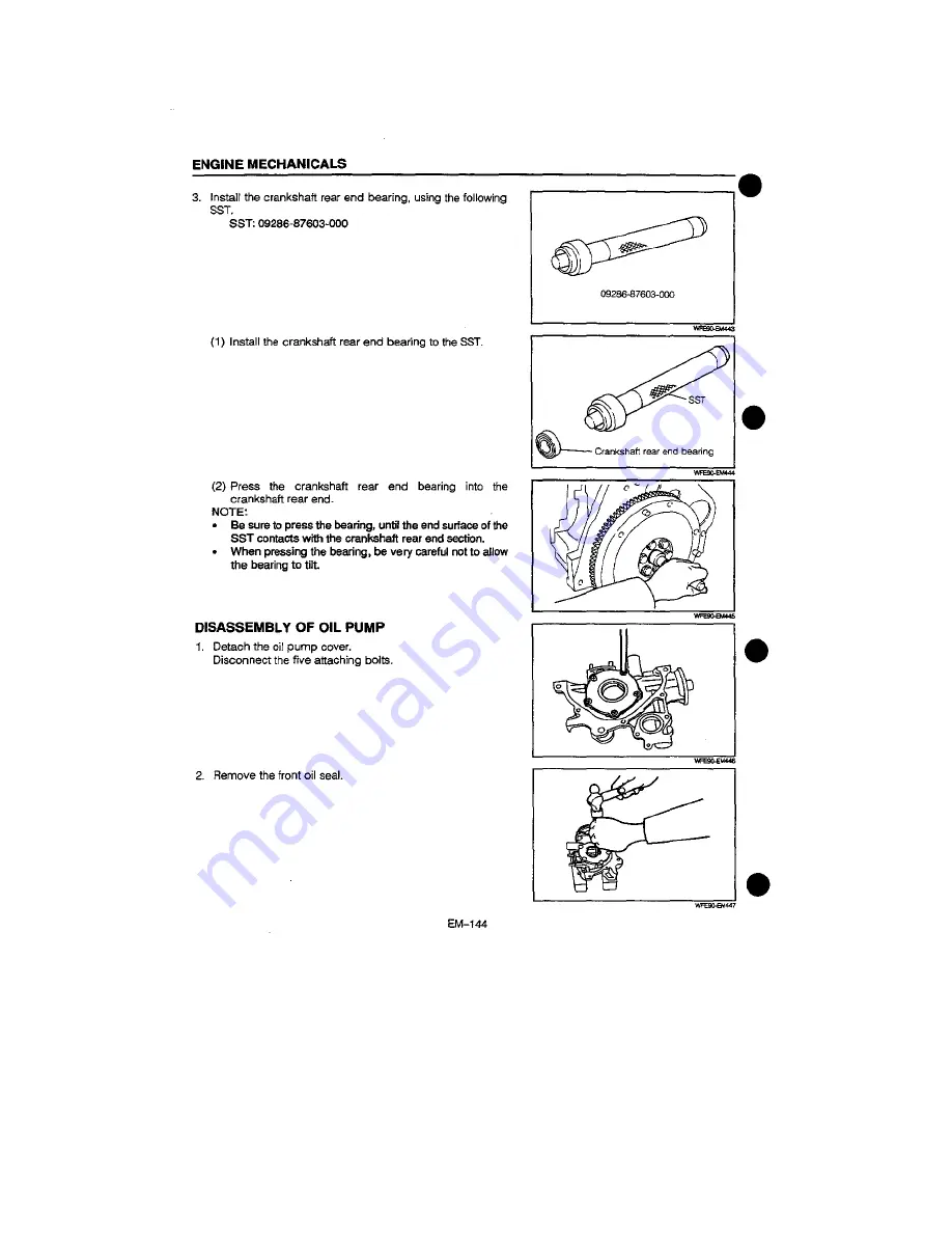 Daihatsu F300 Service Manual Download Page 1285