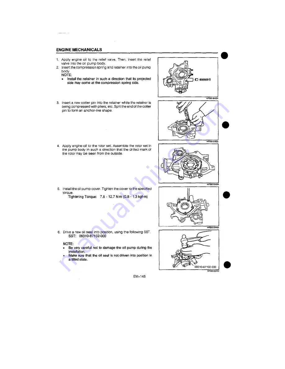 Daihatsu F300 Service Manual Download Page 1289