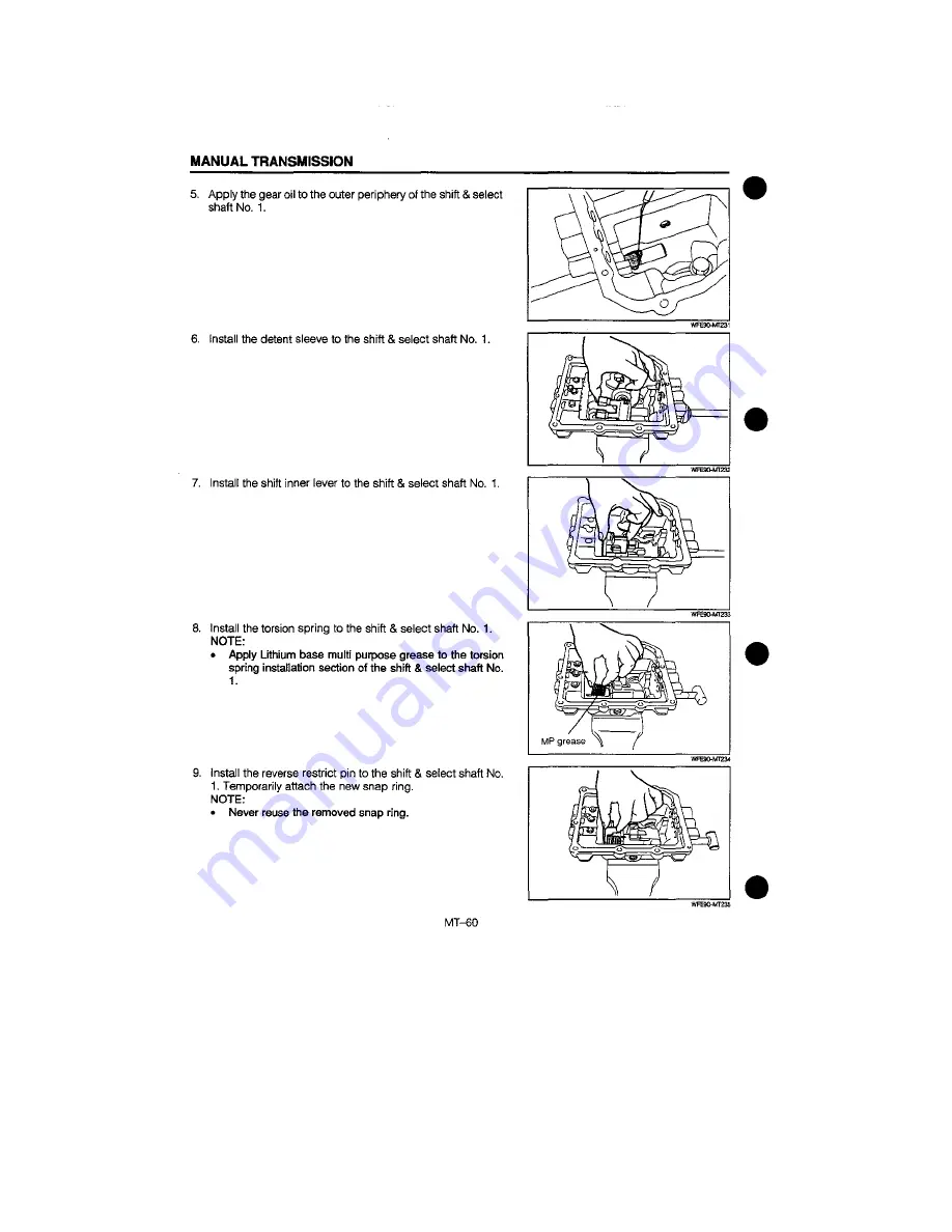 Daihatsu F300 Service Manual Download Page 141