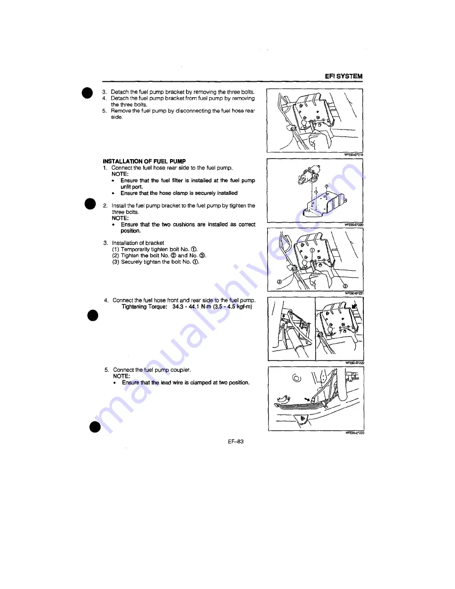 Daihatsu F300 Service Manual Download Page 1451