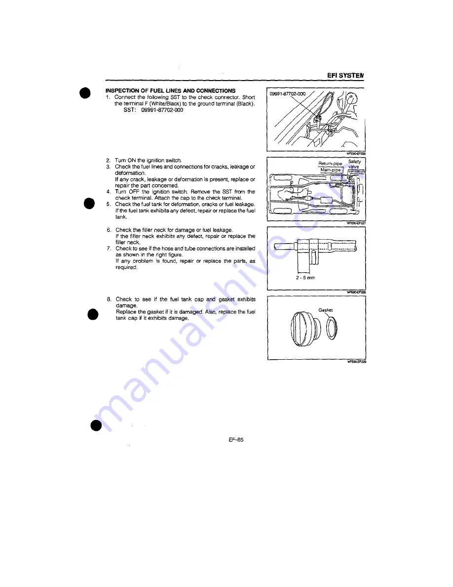 Daihatsu F300 Service Manual Download Page 1453