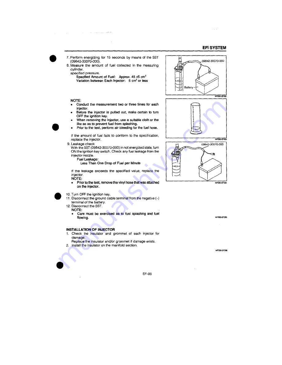 Daihatsu F300 Service Manual Download Page 1467