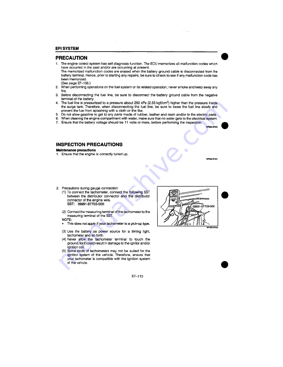 Daihatsu F300 Service Manual Download Page 1478