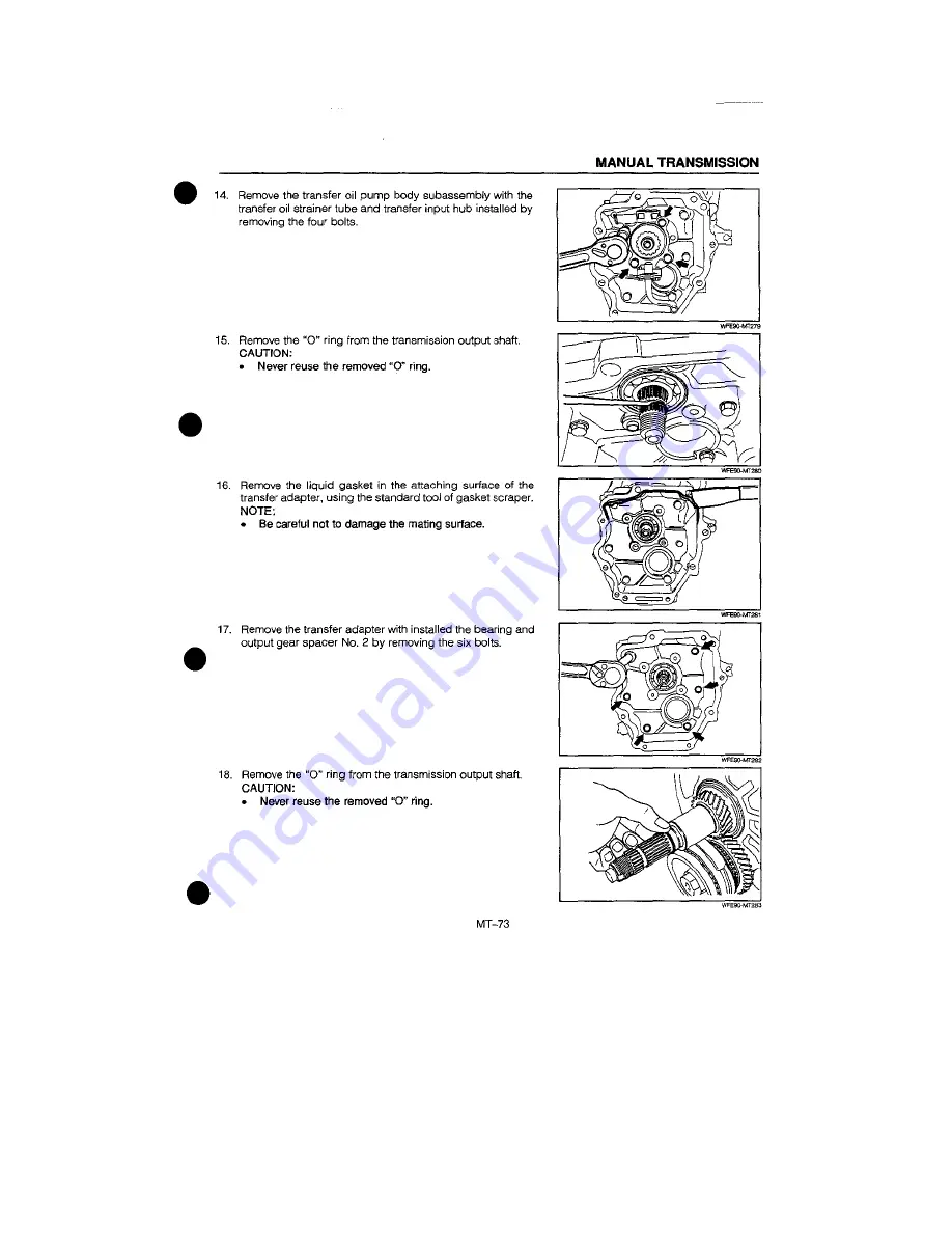 Daihatsu F300 Service Manual Download Page 154