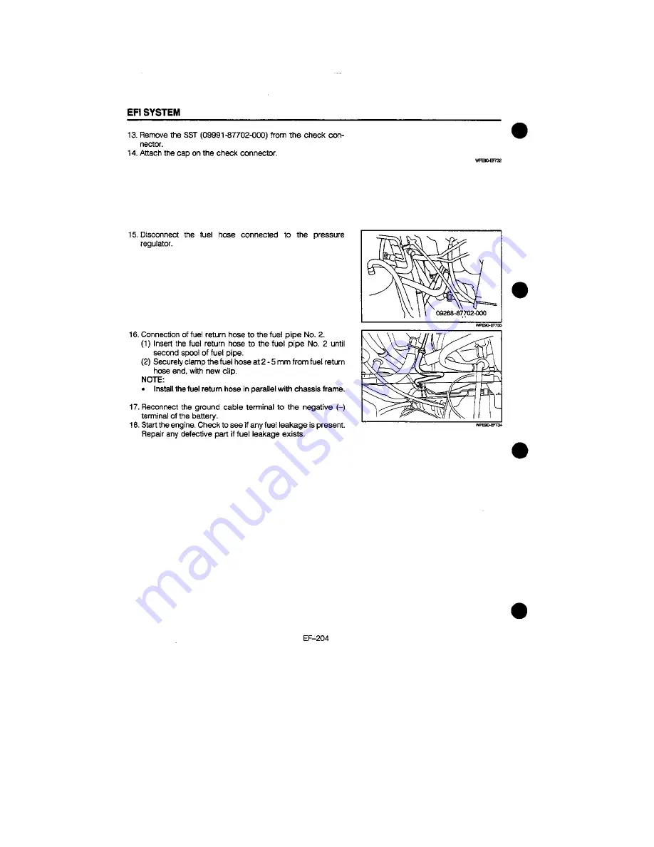 Daihatsu F300 Service Manual Download Page 1572