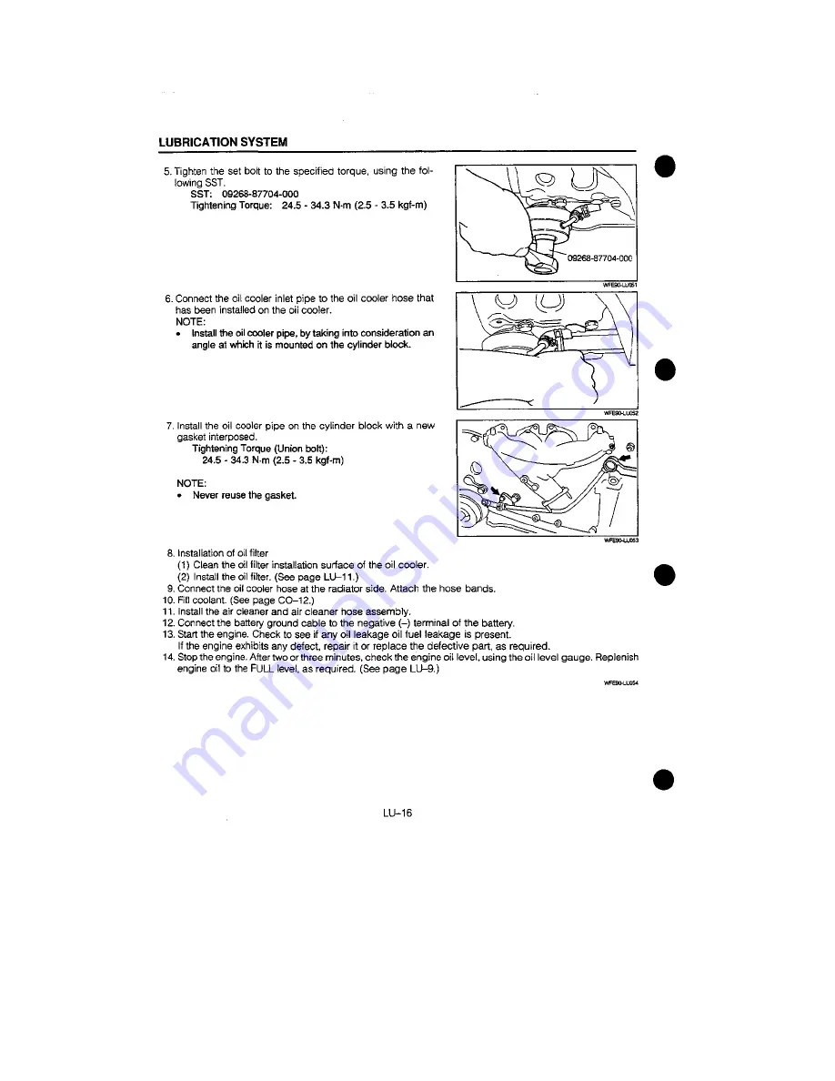 Daihatsu F300 Service Manual Download Page 1686