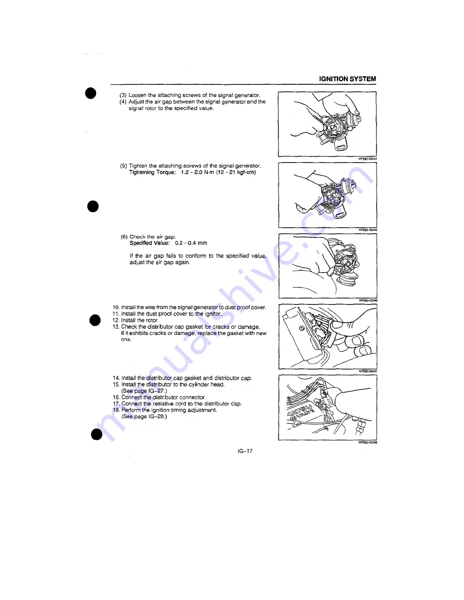 Daihatsu F300 Service Manual Download Page 1704