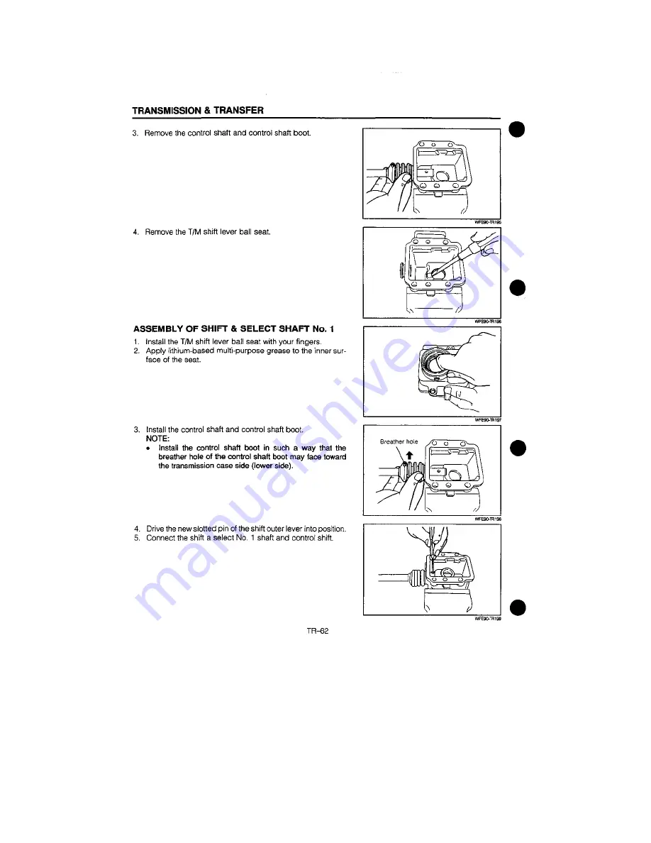 Daihatsu F300 Service Manual Download Page 251