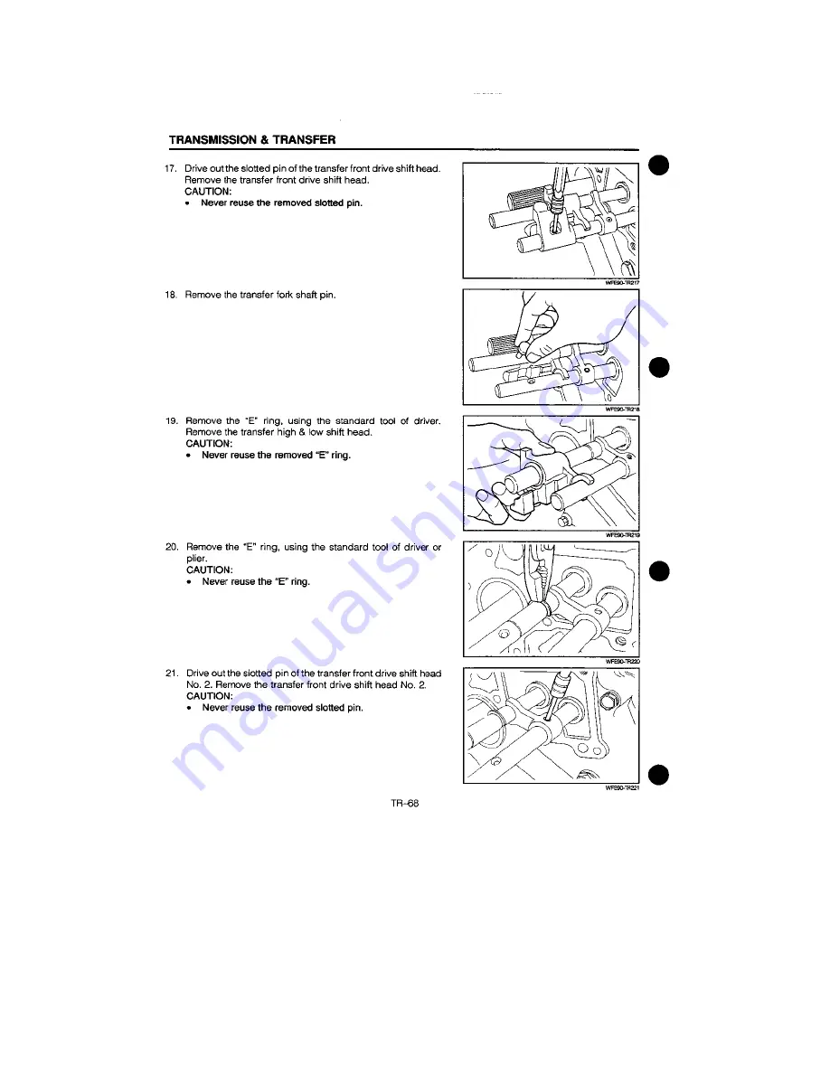 Daihatsu F300 Service Manual Download Page 257