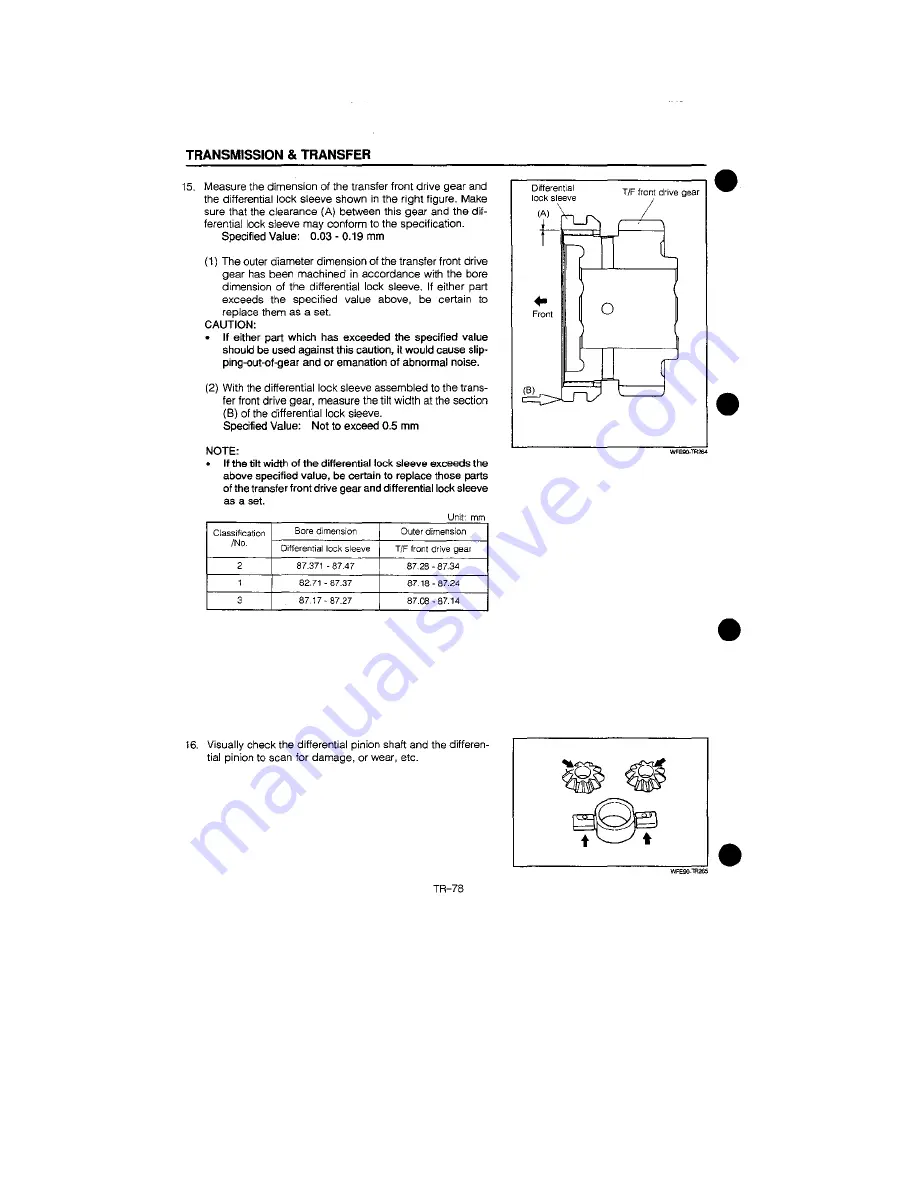 Daihatsu F300 Service Manual Download Page 267