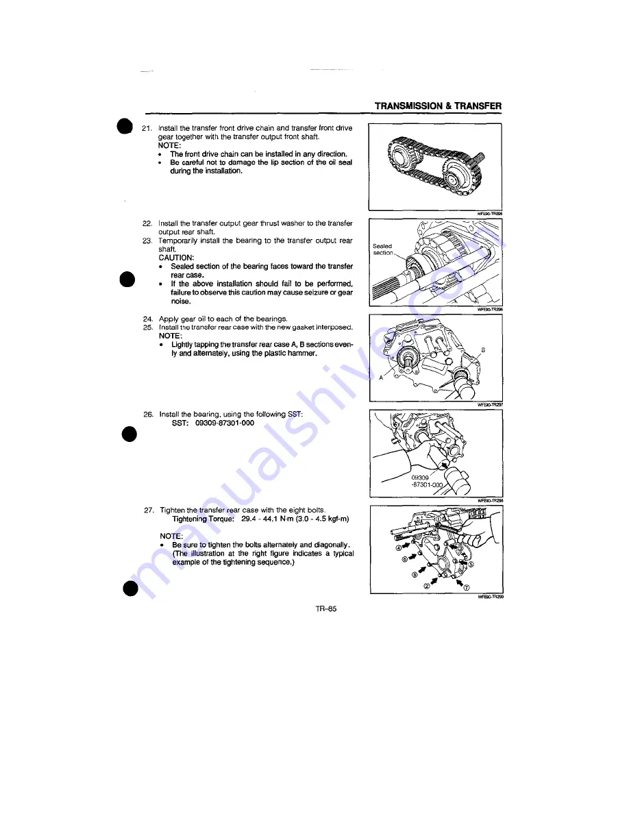 Daihatsu F300 Service Manual Download Page 274