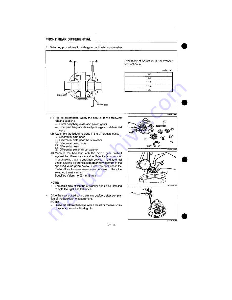 Daihatsu F300 Service Manual Download Page 325