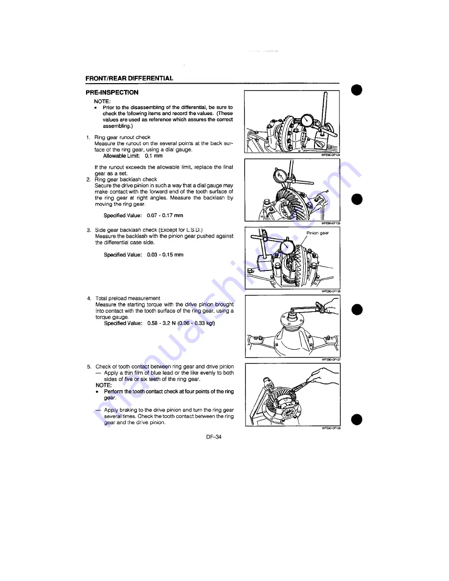 Daihatsu F300 Service Manual Download Page 341