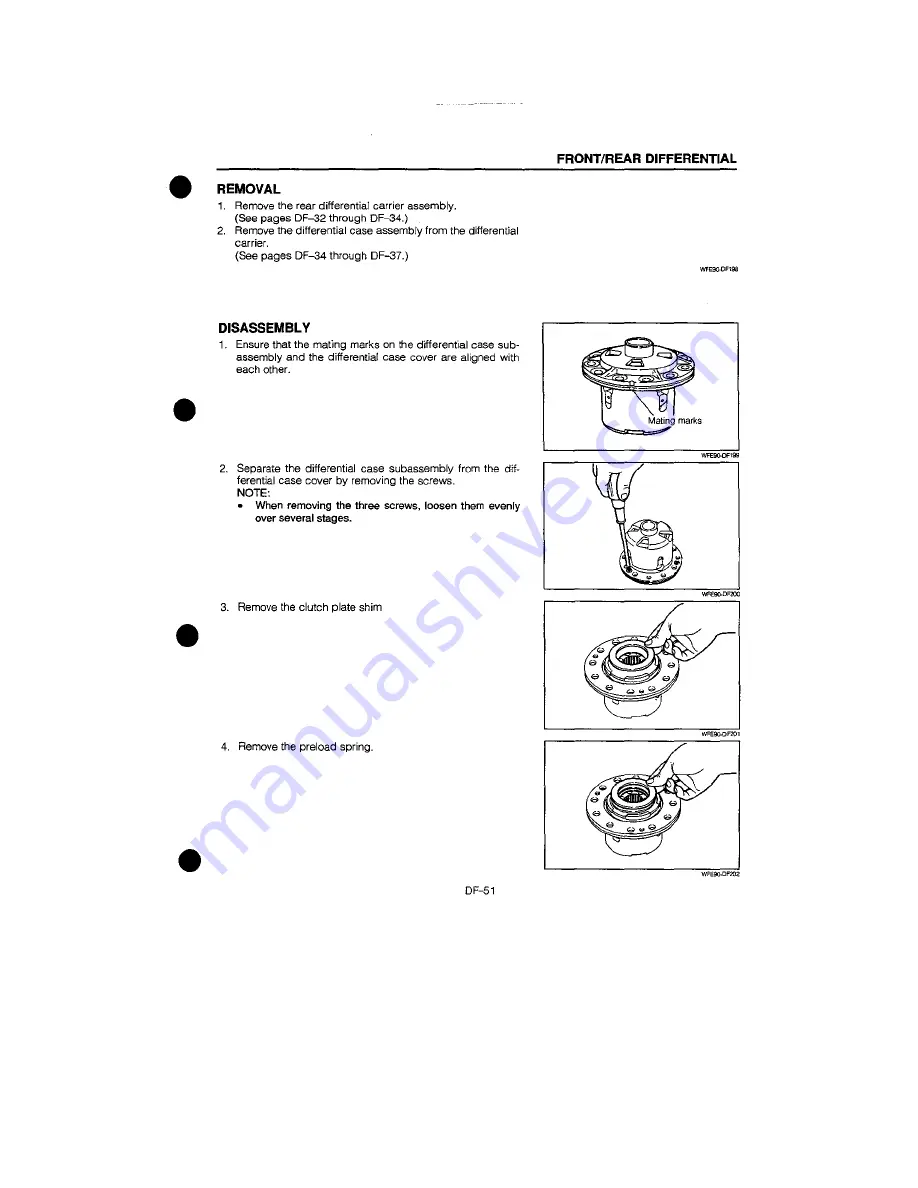 Daihatsu F300 Service Manual Download Page 357