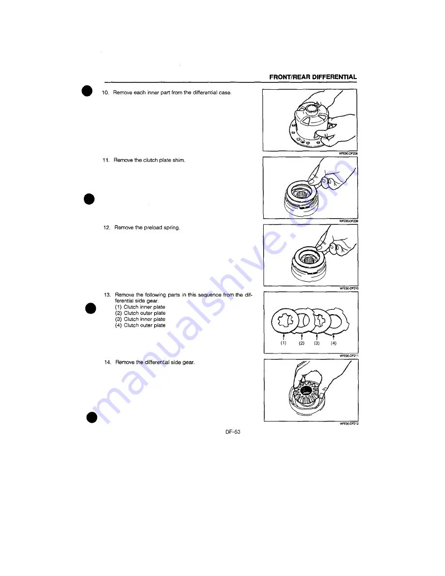 Daihatsu F300 Service Manual Download Page 359