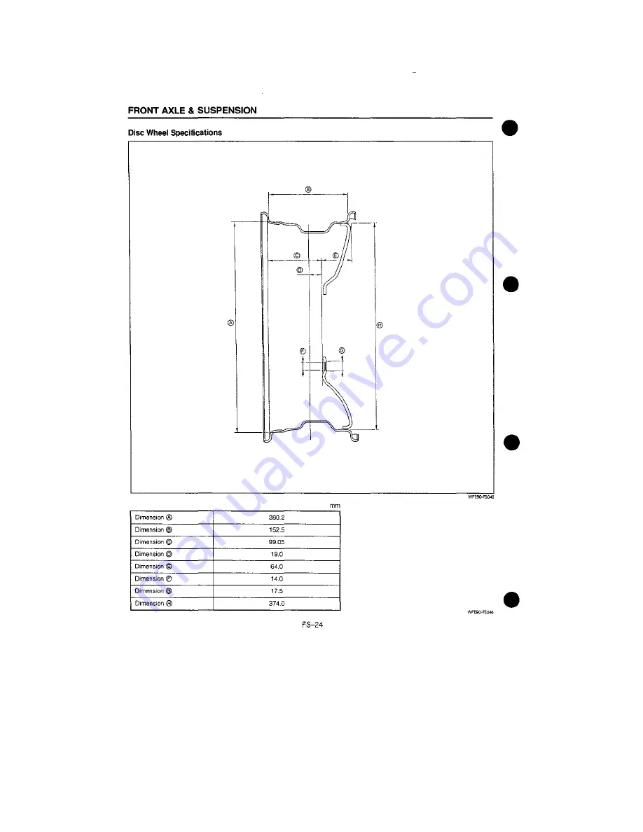 Daihatsu F300 Service Manual Download Page 389