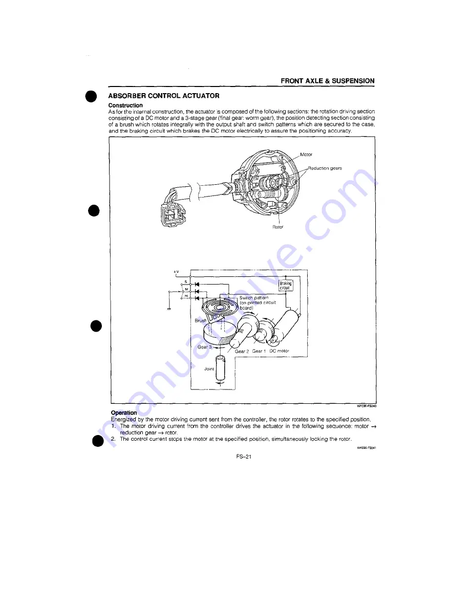 Daihatsu F300 Service Manual Download Page 391