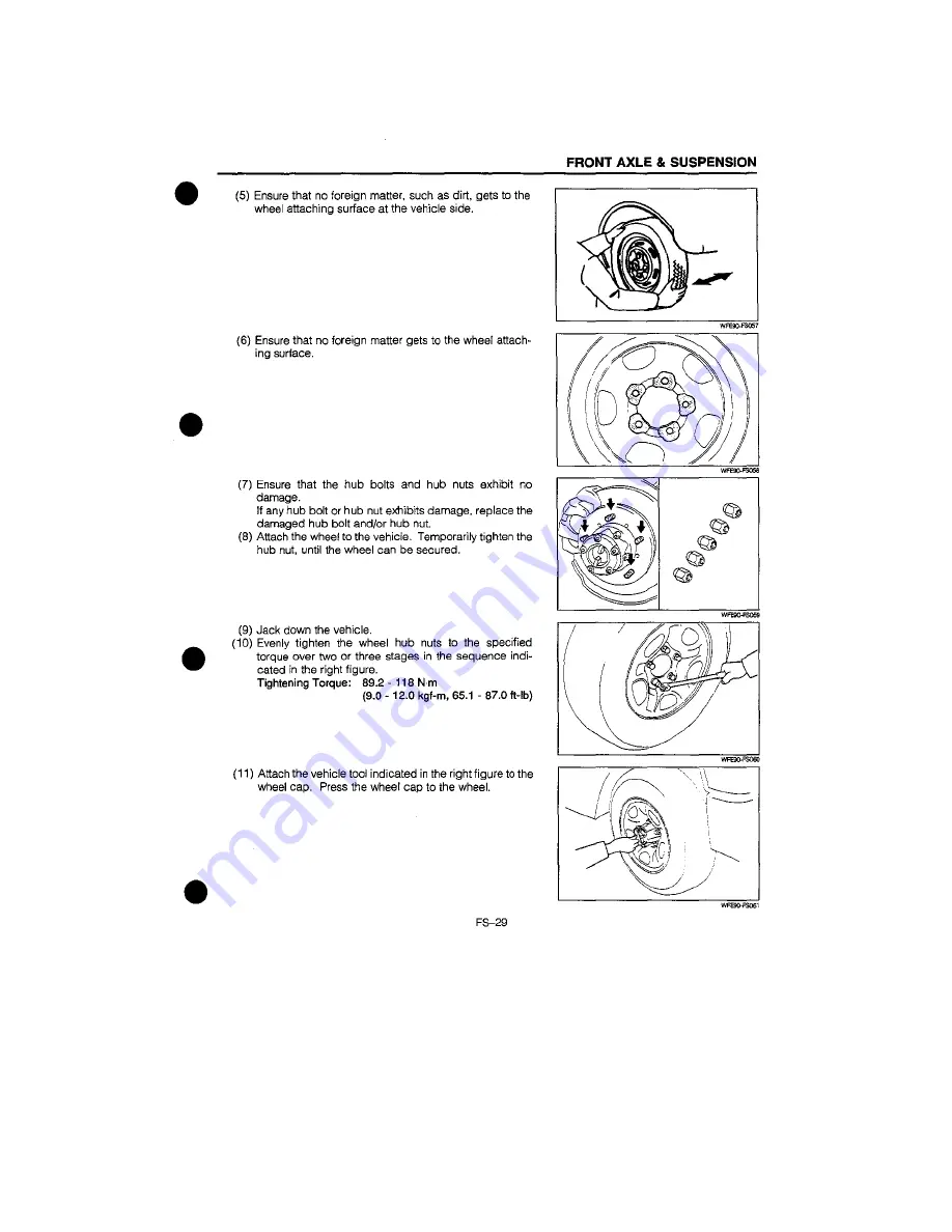 Daihatsu F300 Service Manual Download Page 397