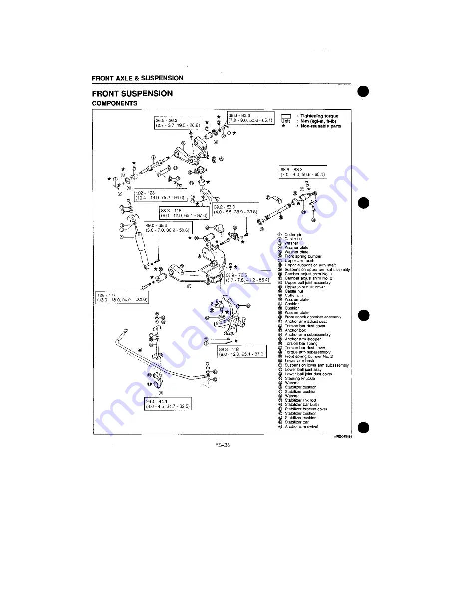 Daihatsu F300 Service Manual Download Page 406