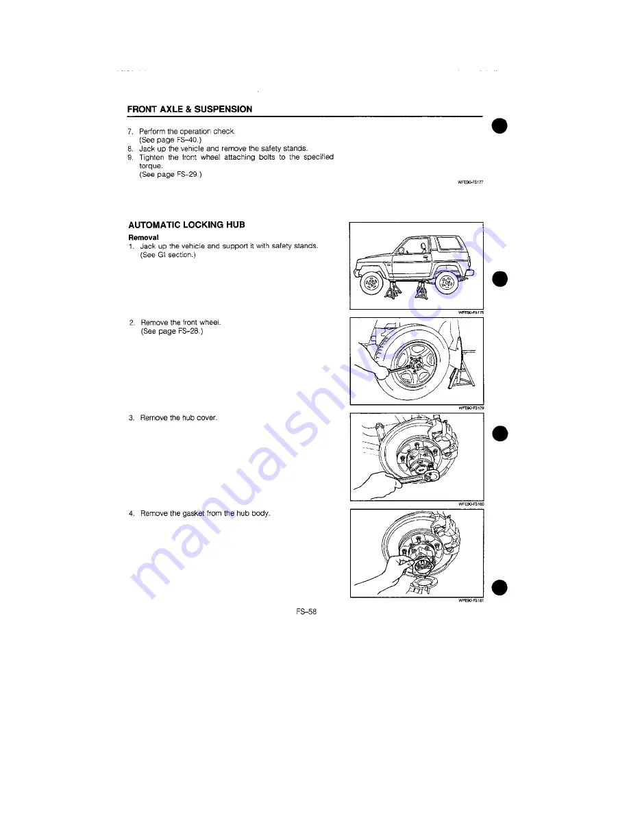 Daihatsu F300 Service Manual Download Page 426