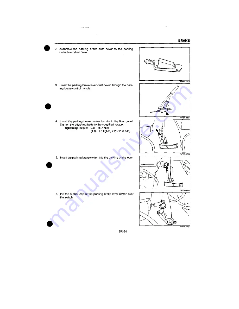 Daihatsu F300 Service Manual Download Page 619