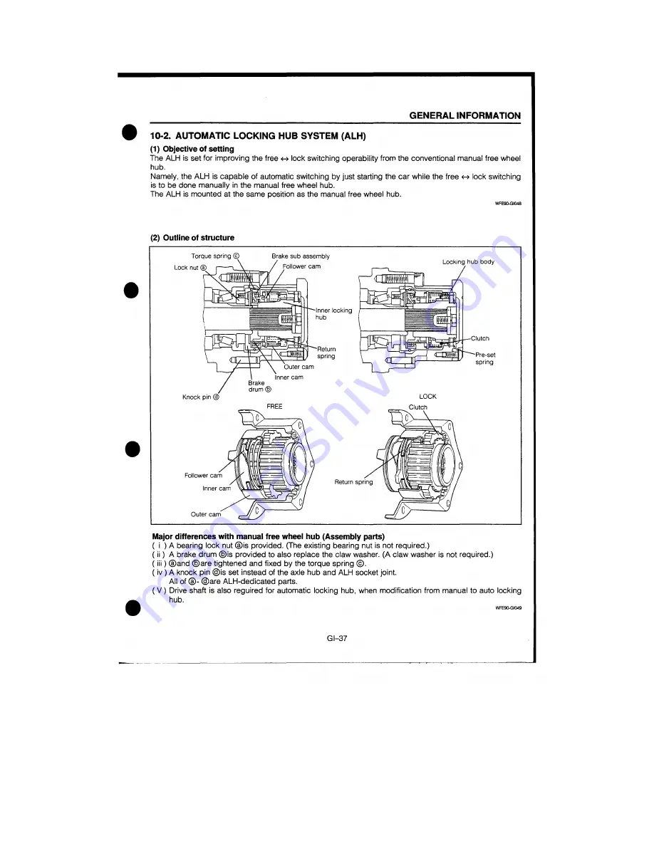 Daihatsu F300 Service Manual Download Page 663