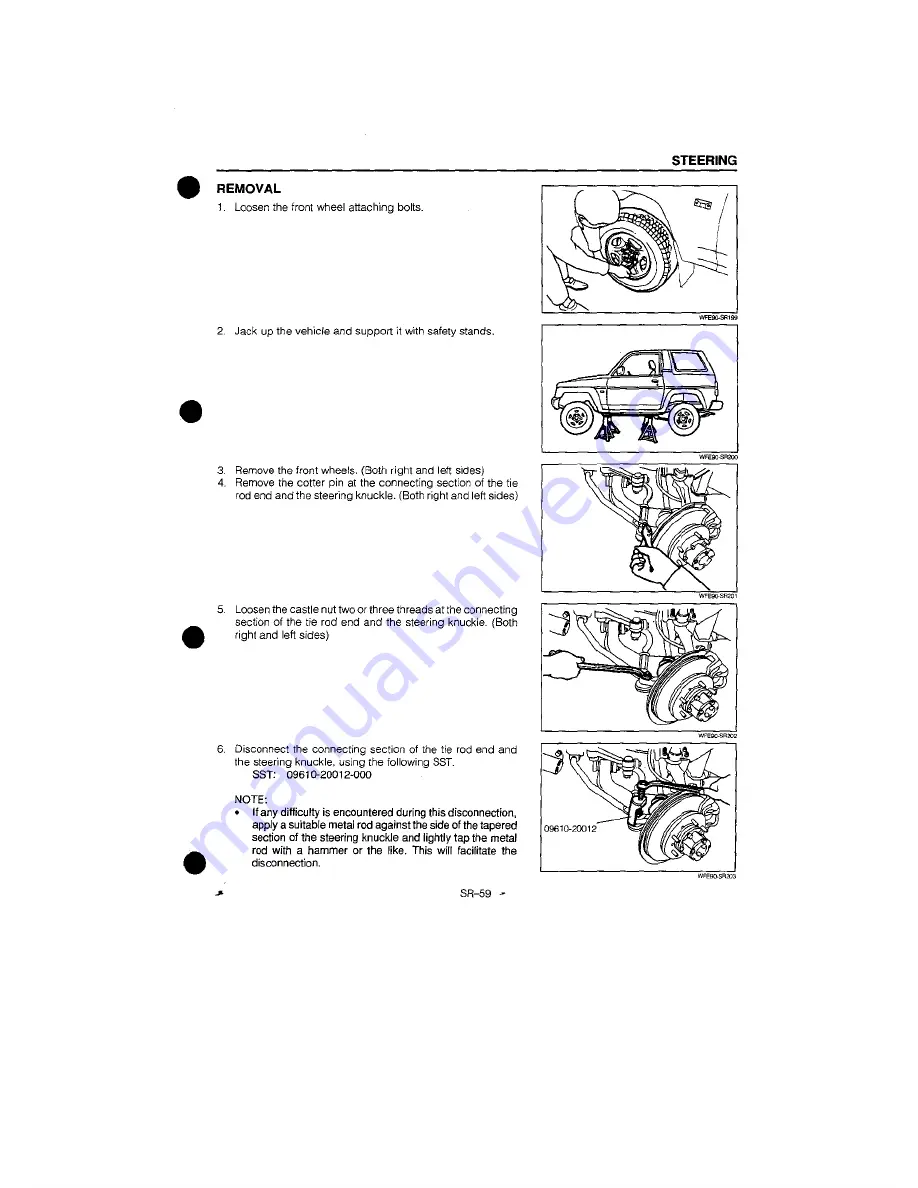 Daihatsu F300 Service Manual Download Page 741