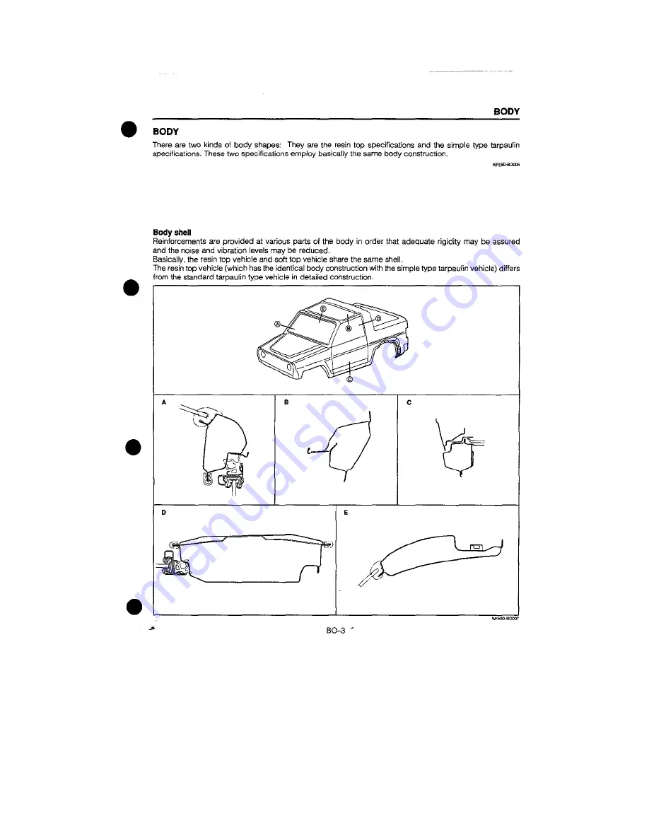 Daihatsu F300 Service Manual Download Page 783