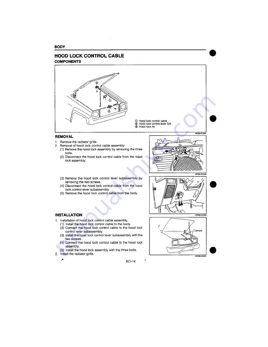 Daihatsu F300 Service Manual Download Page 794