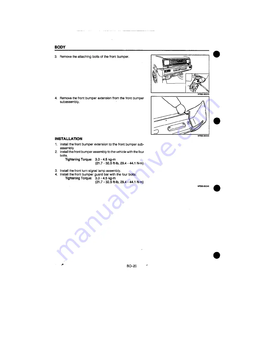 Daihatsu F300 Service Manual Download Page 800