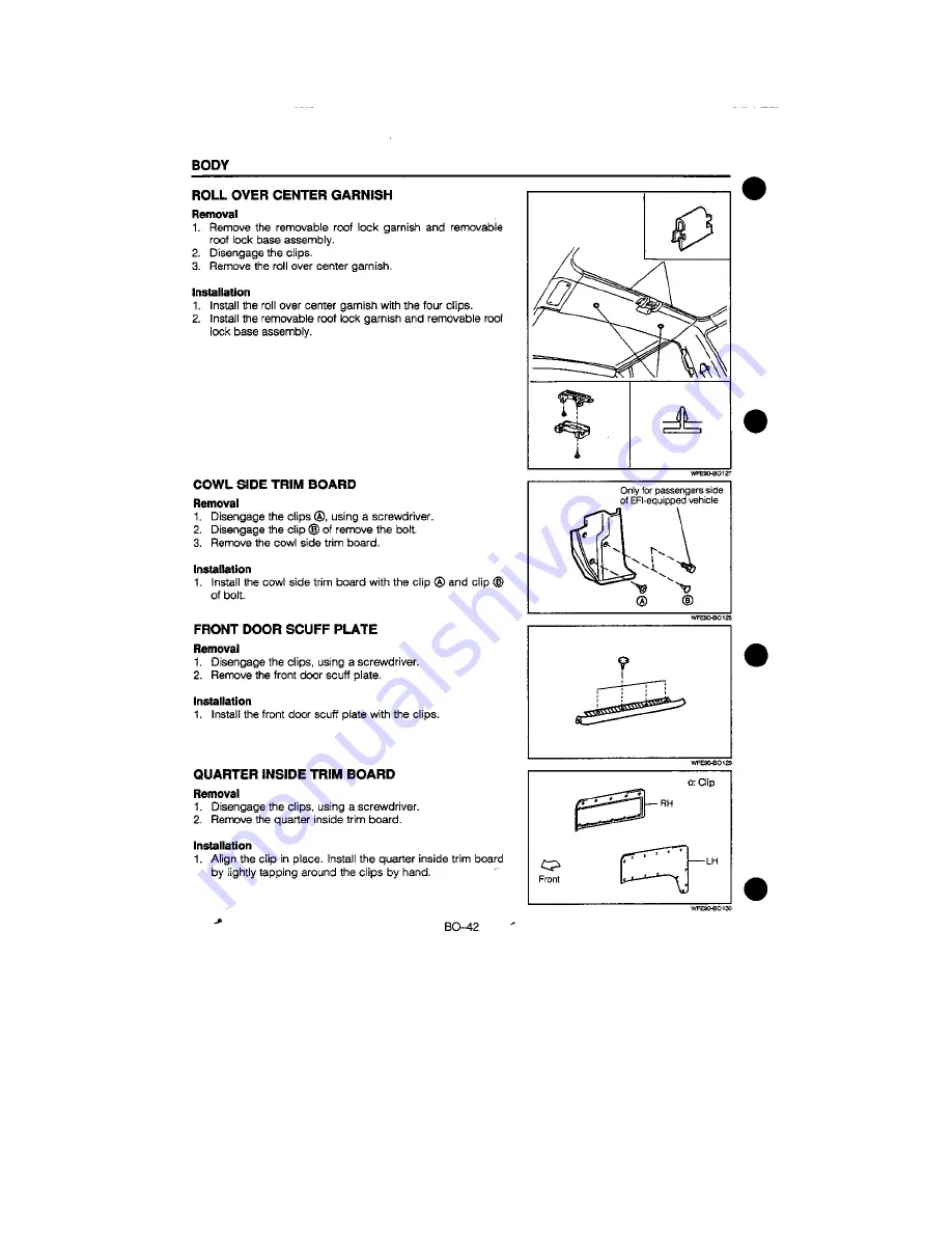 Daihatsu F300 Service Manual Download Page 822