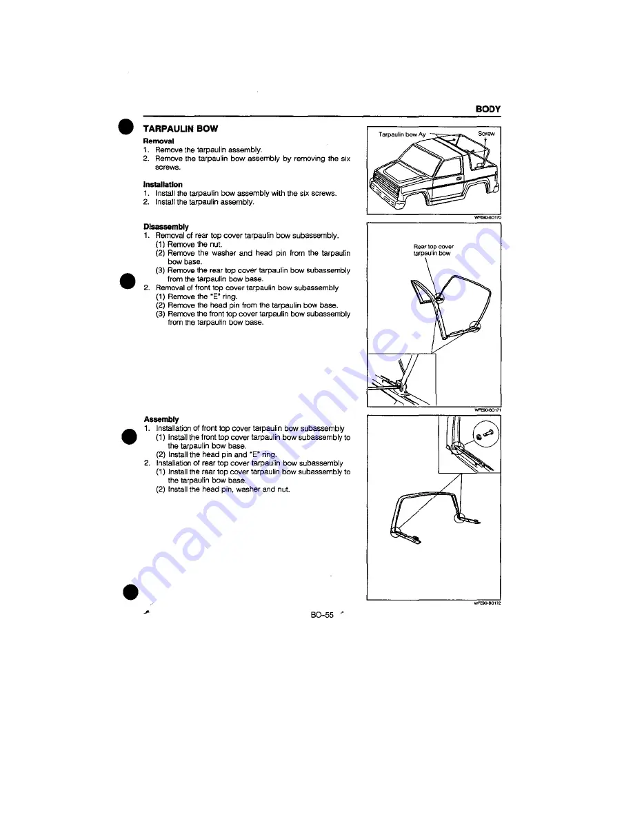 Daihatsu F300 Service Manual Download Page 835