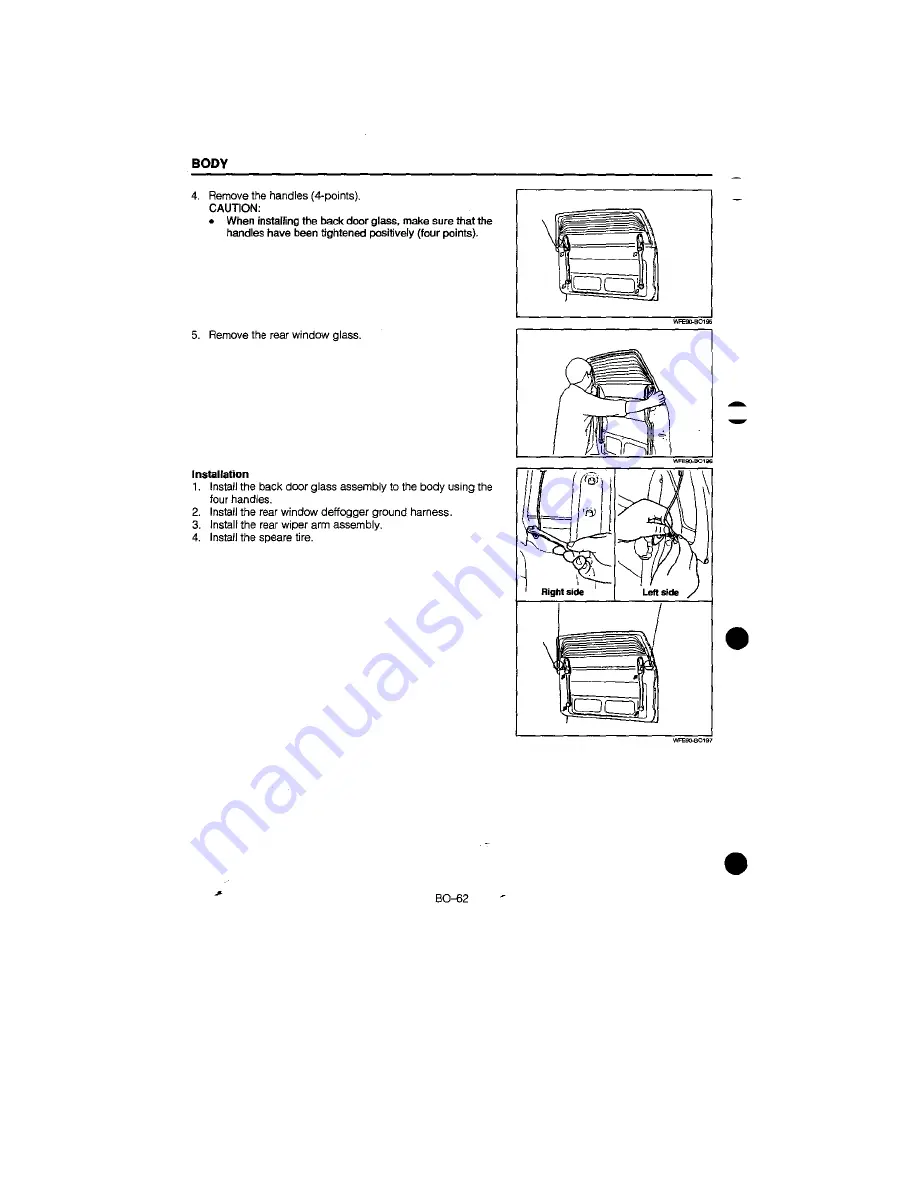 Daihatsu F300 Service Manual Download Page 842