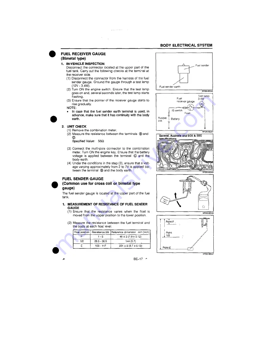 Daihatsu F300 Service Manual Download Page 912