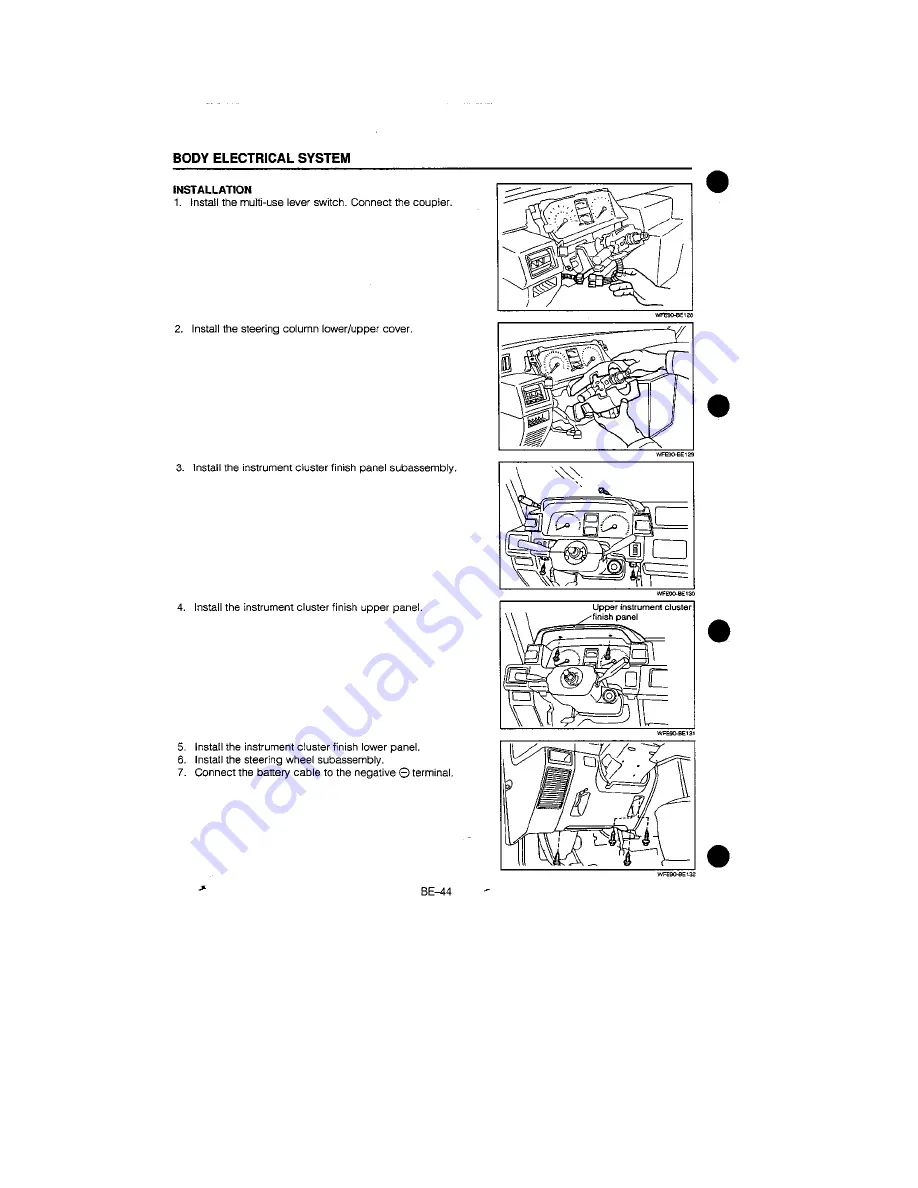 Daihatsu F300 Service Manual Download Page 939