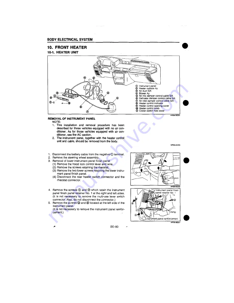 Daihatsu F300 Service Manual Download Page 975