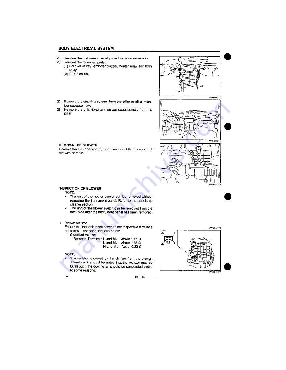 Daihatsu F300 Service Manual Download Page 979